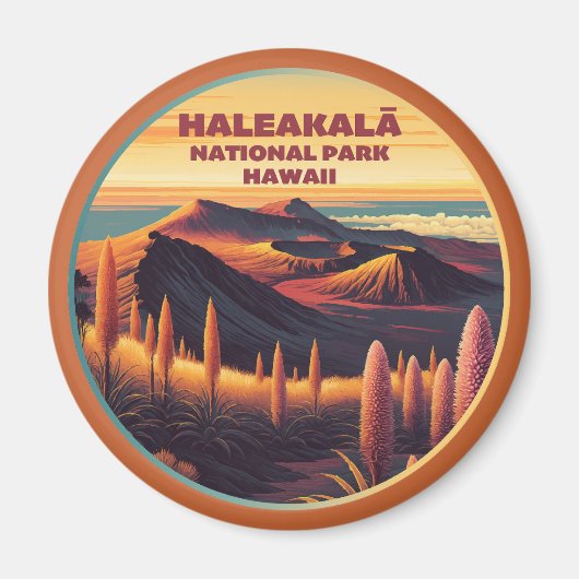 Nationaal Park Hawaii Magneet (Voorkant)