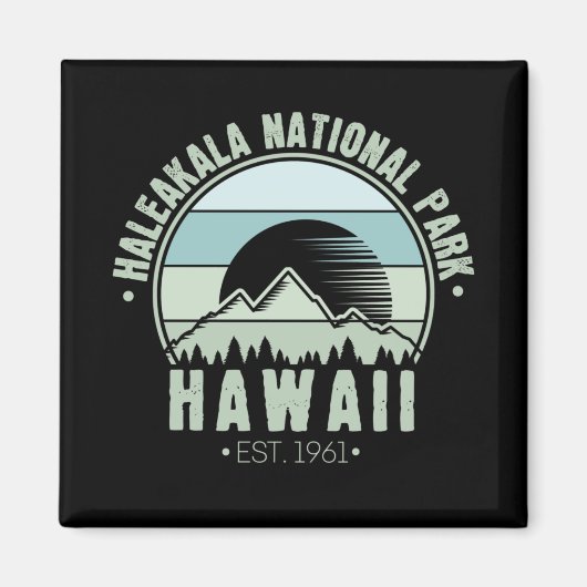 Nationaal Park Hawaii Magneet (Voorkant)