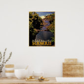 Nationaal Park Hawaii Poster (Keuken)