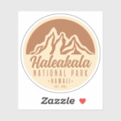 Nationaal Park Hawaii Sticker (Vel)
