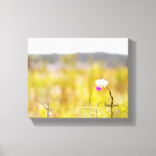 Nationaal park Hawaii Tropical Orchid Volcanoes Canvas Afdruk (Voorkant)