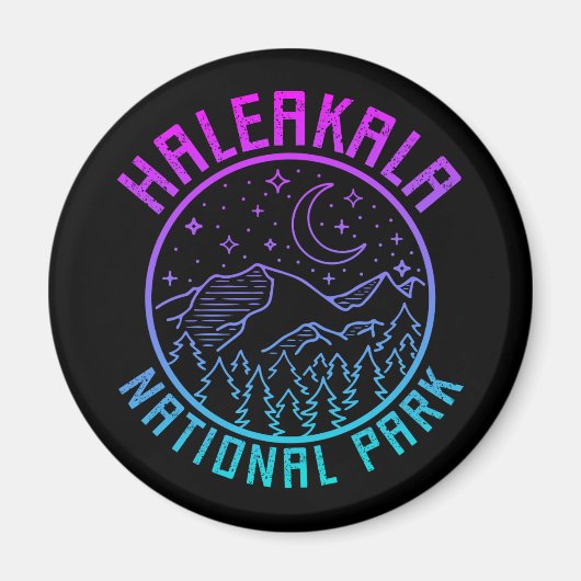 Nationaal Park Hawaii USA Magneet (Voorkant)