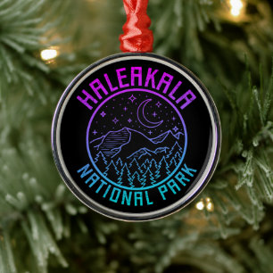 Nationaal Park Hawaii USA Metalen Ornament
