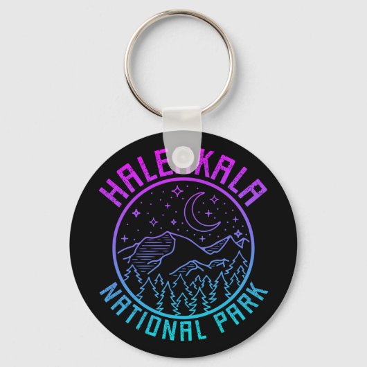 Nationaal Park Hawaii USA Sleutelhanger (Voorkant)