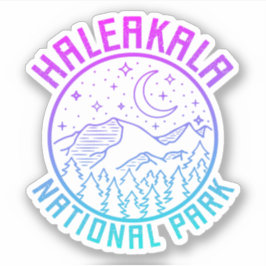 Nationaal Park Hawaii USA Sticker