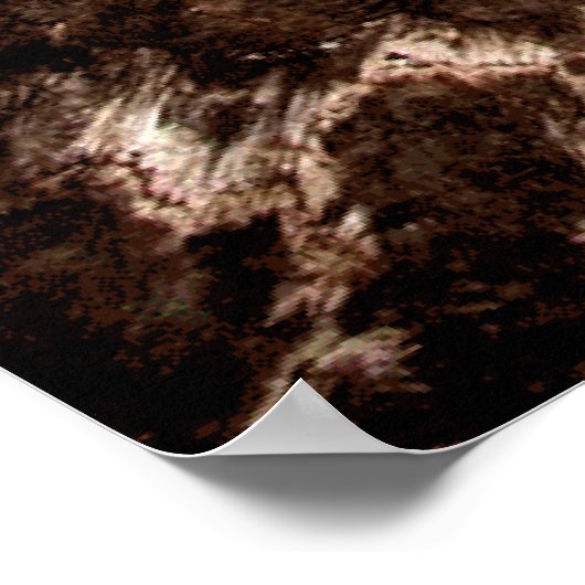 Nationaal park Hawaii Volcano Poster (Hoek)