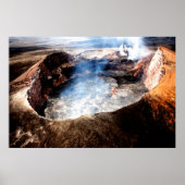 Nationaal park Hawaii Volcano Poster (Voorkant)