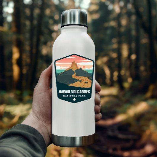Nationaal park Hawaii Volcanoes | Afgesneden Stick Sticker