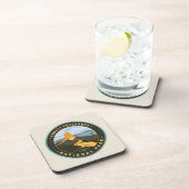 Nationaal park Hawaii Volcanoes Bier Onderzetter (Rechterzijde)