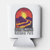  nationaal park Hawaii Volcanoes Blikjeskoeler (Achterkant)