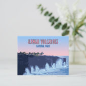  nationaal park Hawaii Volcanoes Briefkaart (Staand voorkant)