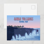  nationaal park Hawaii Volcanoes Briefkaart (Voorkant / Achterkant)