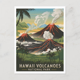 nationaal park Hawaii Volcanoes Briefkaart