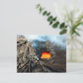 Nationaal park Hawaii Volcanoes Briefkaart (Staand voorkant)