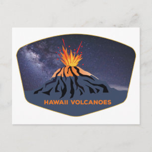 Nationaal Park Hawaii Volcanoes Briefkaart