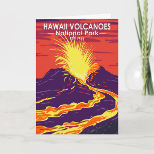  nationaal park Hawaii Volcanoes Kaart