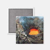 Nationaal park Hawaii Volcanoes Magneet (Voorkant / Achterkant)