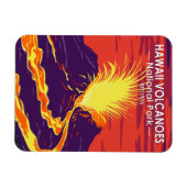  nationaal park Hawaii Volcanoes Magneet (Horizontaal)