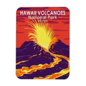 nationaal park Hawaii Volcanoes Magneet (Verticaal)
