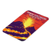  nationaal park Hawaii Volcanoes Magneet (Linkerzijde)