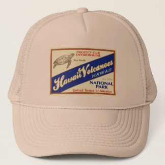 Nationaal park Hawaii Volcanoes (schildpad) Trucker Pet