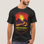 Nationaal park Hawaii Volcanoes T-shirt (Voorkant)