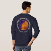 Nationaal park Hawaii Volcanoes T-shirt (Achterkant volledig)