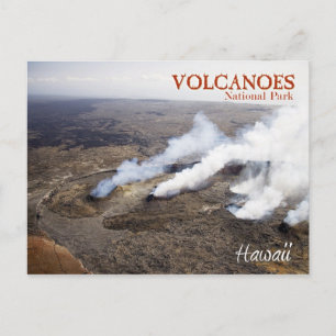 Nationaal park Hawaii Volcanoes (UNESCO whs) Briefkaart