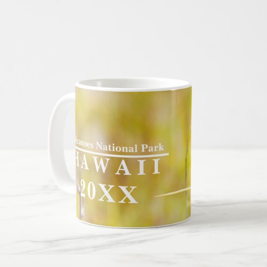 Nationaal Park Hawaii Wild Orchid - Volcanoes Koffiemok (Voorkant links)