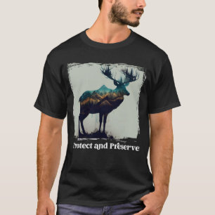 nationaal park hert Fore T-shirt
