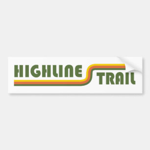 Nationaal park Highline Trail Glacier Bumpersticker