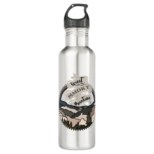 Nationaal park Hiker Gifts Waterfles (Voorkant)