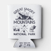 Nationaal park Hiking Souveni - Grote rokergebergt Blikjeskoeler (Achterkant)