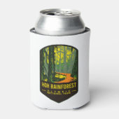 Nationaal park Hoh Rain Forest Blikjeskoeler (Blikje Voorkant)