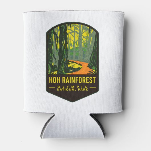 Nationaal park Hoh Rain Forest Blikjeskoeler (Voorkant)