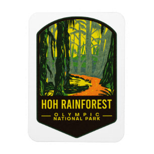 Nationaal park Hoh Rain Forest Magneet
