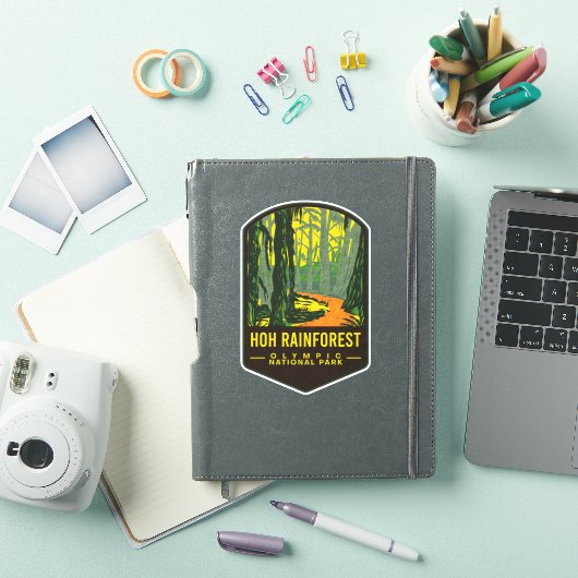 Nationaal park Hoh Rain Forest Sticker (iPad Cover)