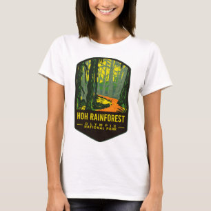 Nationaal park Hoh Rain Forest T-shirt