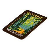 Nationaal park Hoh Rainforest Distress Magneet (Linkerzijde)