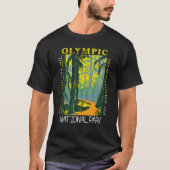 Nationaal park Hoh Rainforest Distress T-shirt (Voorkant)