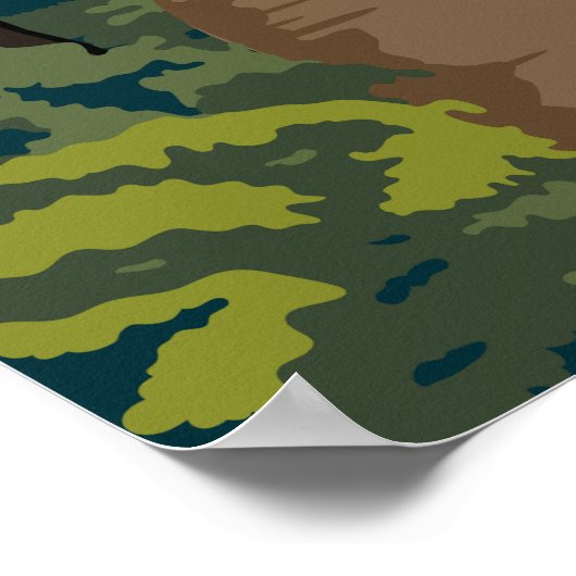 Nationaal park Hoh Rainforest Poster (Hoek)