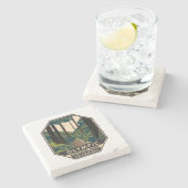 Nationaal park Hoh Rainforest  Stenen Onderzetter (Zijkant)