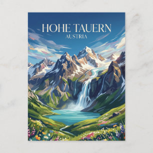 Nationaal Park Hohe Tauern Oostenrijk Briefkaart