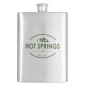 Nationaal park Hot Springs Flacon (Voorkant)