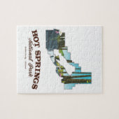 Nationaal park Hot springs,Garland County, Arkansa Legpuzzel (Horizontaal)