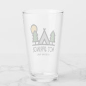 Nationaal park Hot Springs Glas (Achterkant)