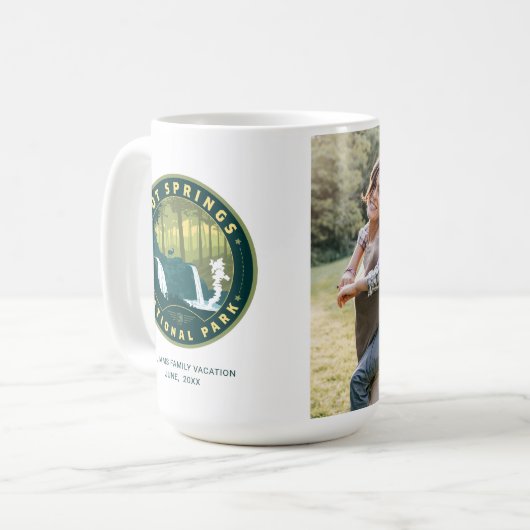 Nationaal park Hot Springs Koffiemok (Voorkant links)