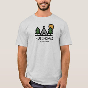 Nationaal park Hot Springs T-shirt
