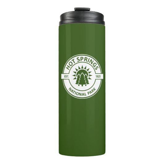 Nationaal park Hot Springs Thermosbeker (Voorkant)