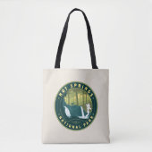 Nationaal park Hot Springs Tote Bag (Voorkant)